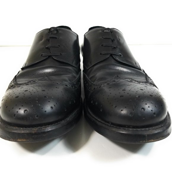 Salvatore Ferragamo Men Wingtip Dress Shoes 11 D - Picture 3 of 8